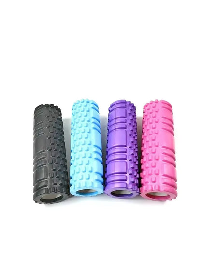 1Pc Yoga Block Yoga Column Gym Fitness Foam Roller Pilates Mini Exercise Back Muscle Massage Roller Soft Yoga Block Pilates Gym