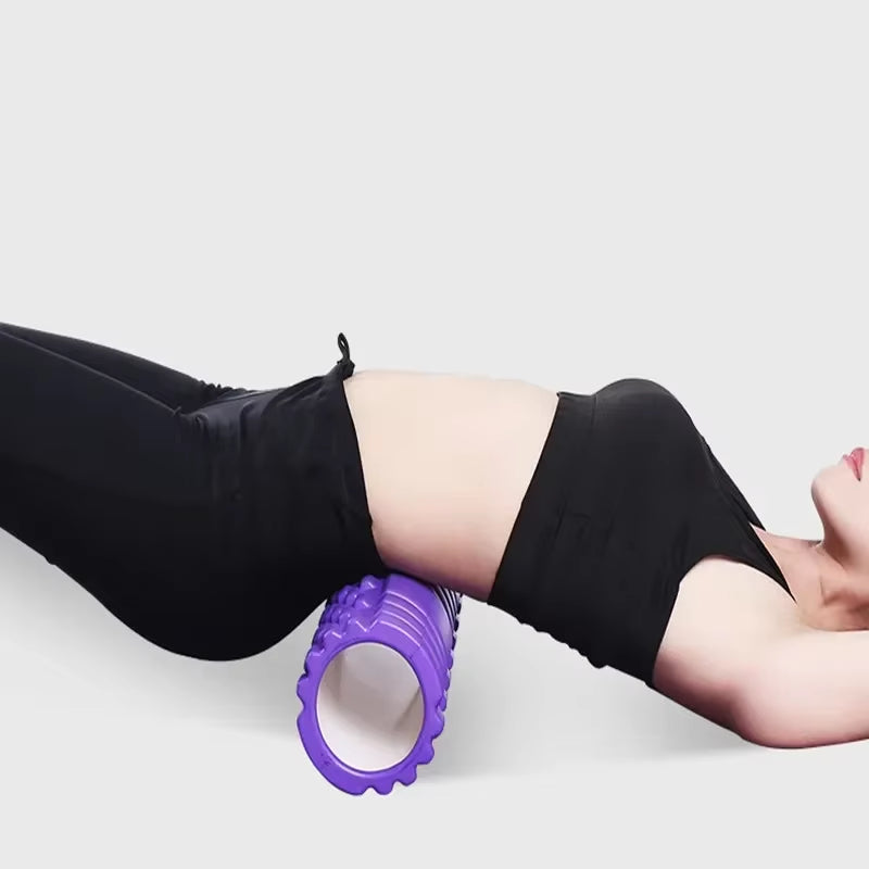 1Pc Yoga Block Yoga Column Gym Fitness Foam Roller Pilates Mini Exercise Back Muscle Massage Roller Soft Yoga Block Pilates Gym