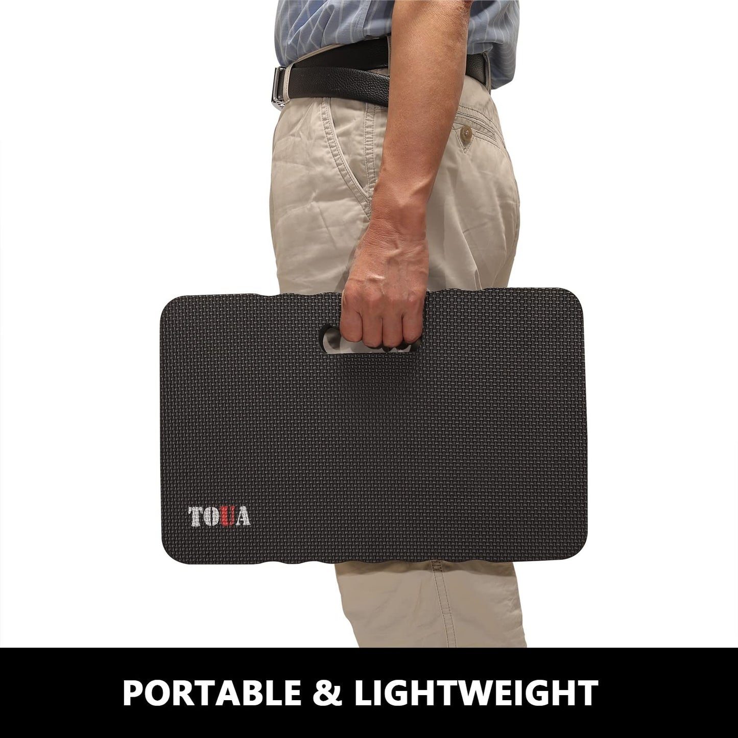 Large Kneeling Pad, High Density Foam Support Knee with Thick Kneeling