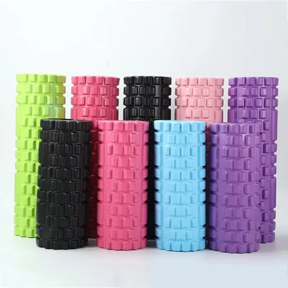 1Pc Yoga Block Yoga Column Gym Fitness Foam Roller Pilates Mini Exercise Back Muscle Massage Roller Soft Yoga Block Pilates Gym