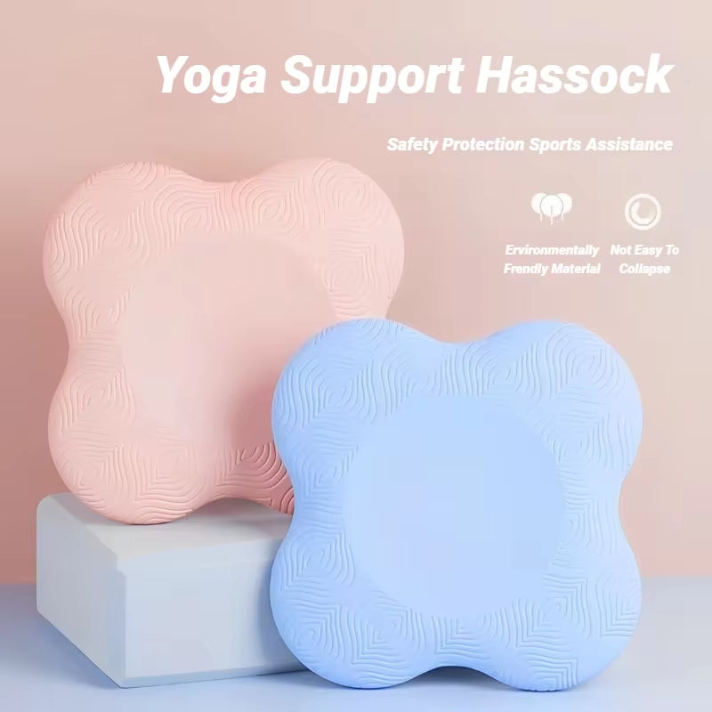 Tpe Thickened anti Slip Yoga Kneeling Protective Pad Knee Soft Flat Support Slow Rebound Non-Slip Sports Fitness Mat Solid Elbow