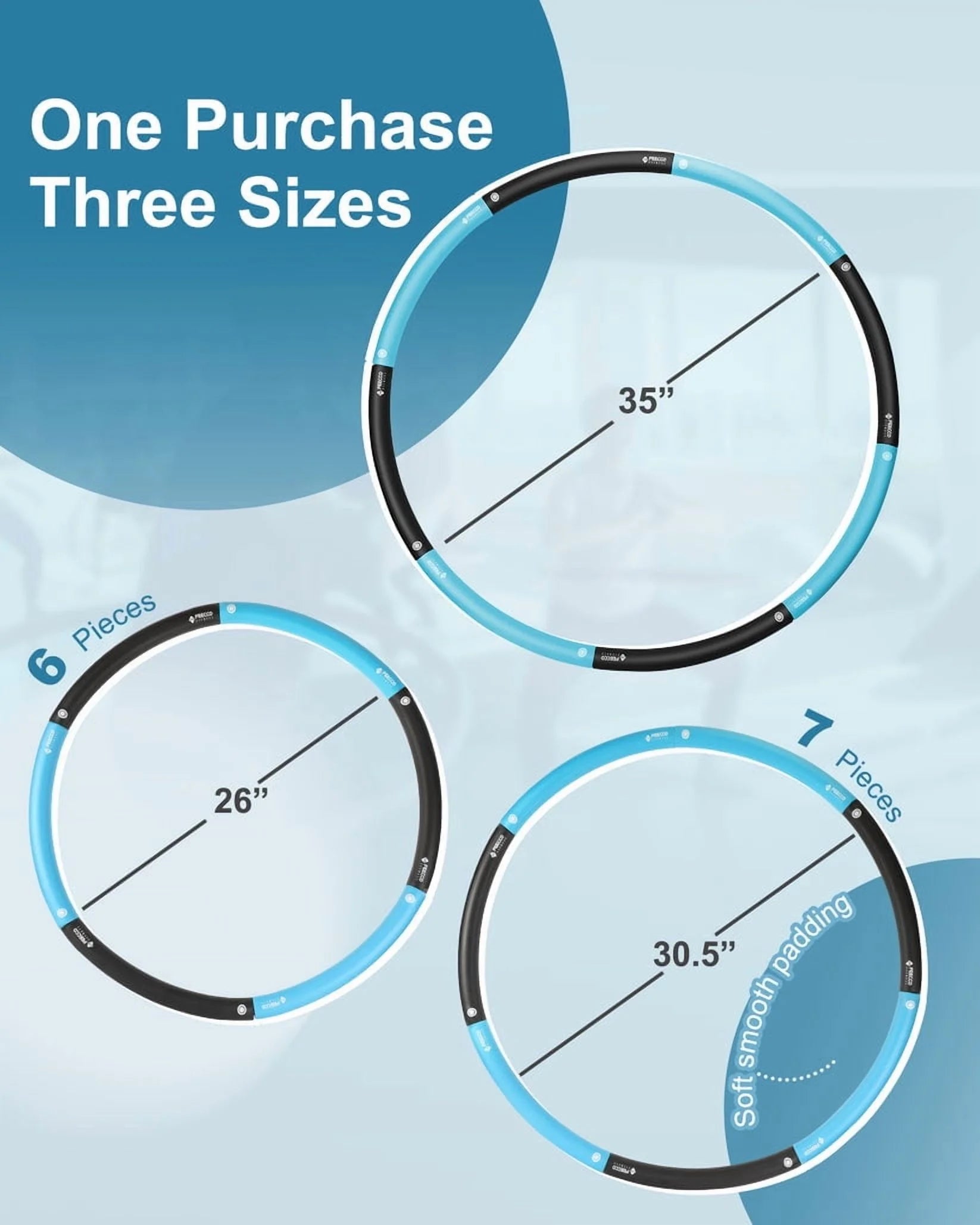 Weighted Fitness Hoop 4.2LB