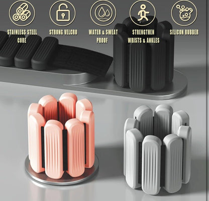 Wrist & Ankle Weights for Women,Premium Silicone Wrist Weights for Women
