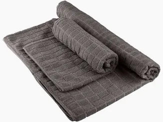 Yoga Towel Set - 72X24 Nonslip Towel for Hot Yoga and Pilates, Gray